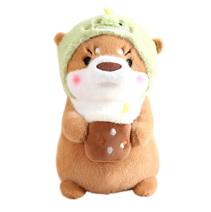 Cute Otter Stuffed Plush Toy (30cm): Dark - Bread