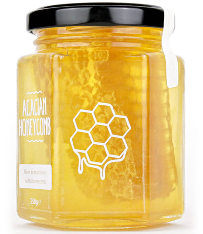 Acacian Honeycomb - Luxury Raw Acacia Honey Comb Slab