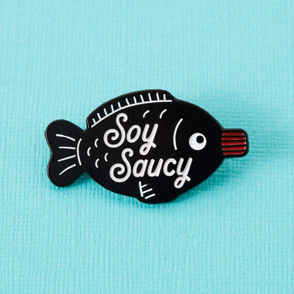 Soy Saucy Enamel Pin