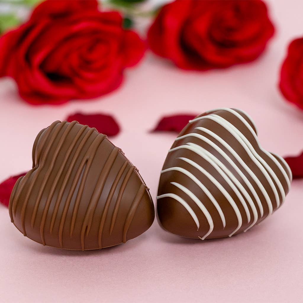 Heart Shaped Hot Chocolate Bombe Twin Pack