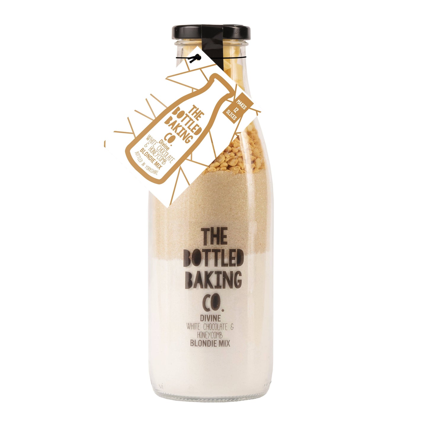 The Bottled Baking Co White Choc & Honeycomb Blondie Mix