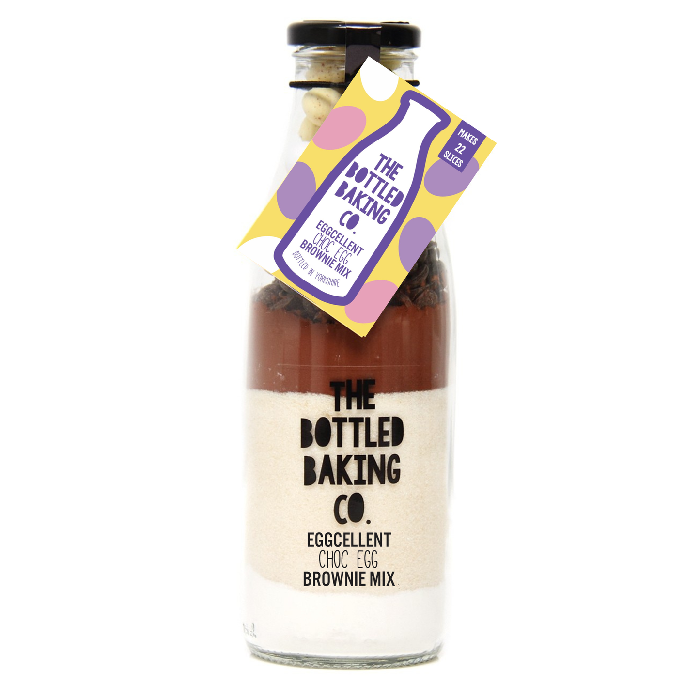 The Bottled Baking Co Mini Egg Brownie Mix