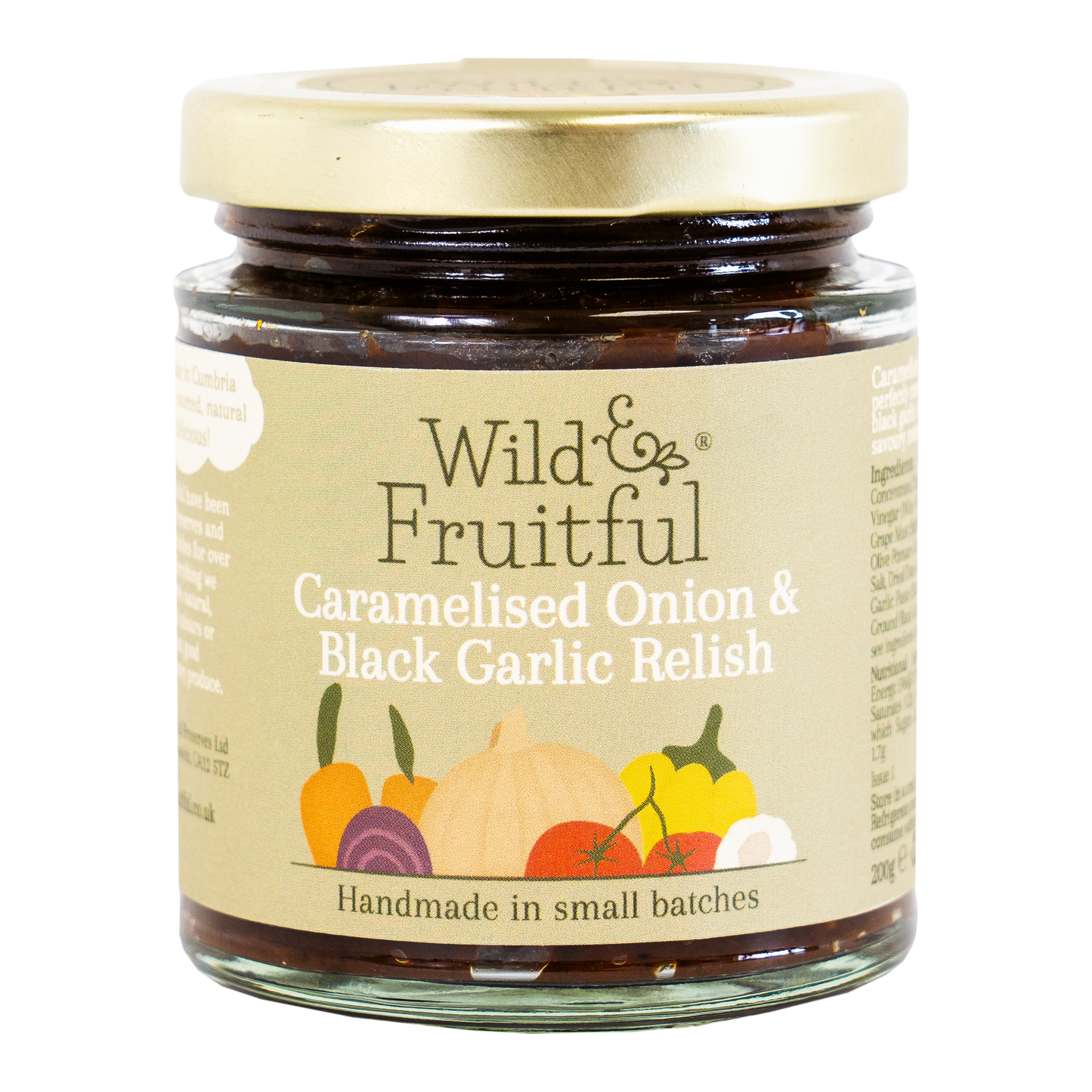 Caramelised Onion & Black Garlic Relish