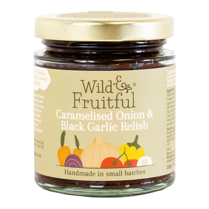 Caramelised Onion & Black Garlic Relish