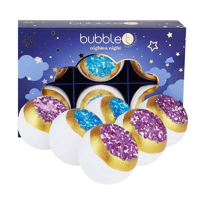 Nightea Night Geode Bath Bomb Gift Set (6 x 100g)