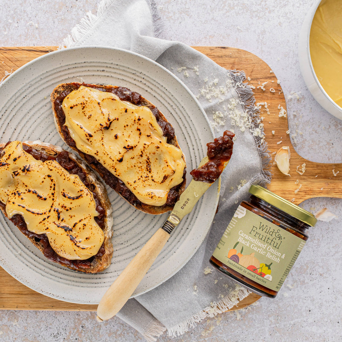 Caramelised Onion & Black Garlic Relish
