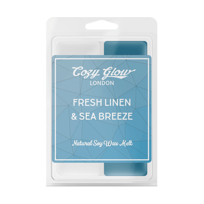 Cozy Glow Fresh Linen & Sea Breeze Soy Wax Melt