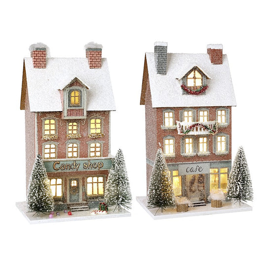 Light Up Christmas Houses / Shop