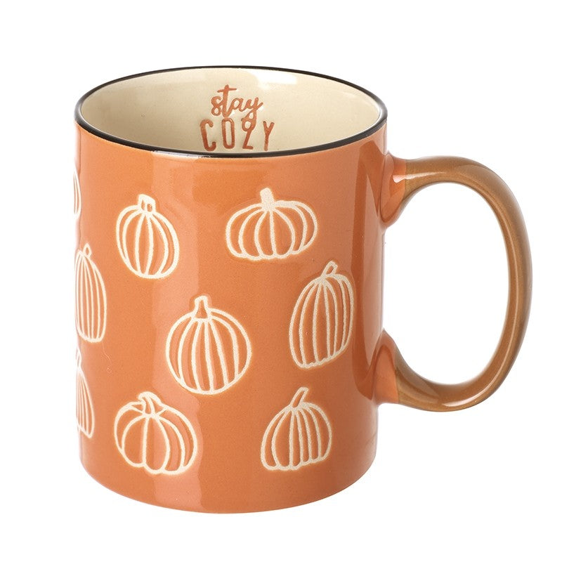 Stay Cozy Pumpkin Mug