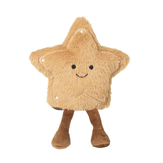 Plush Star with Happy Face
