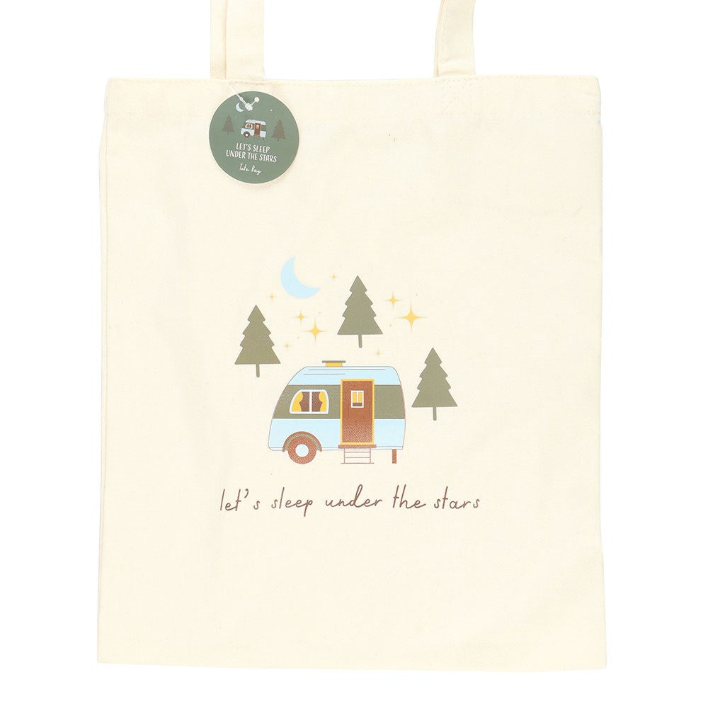 Let's Sleep Under The Stars Caravan Tote Bag