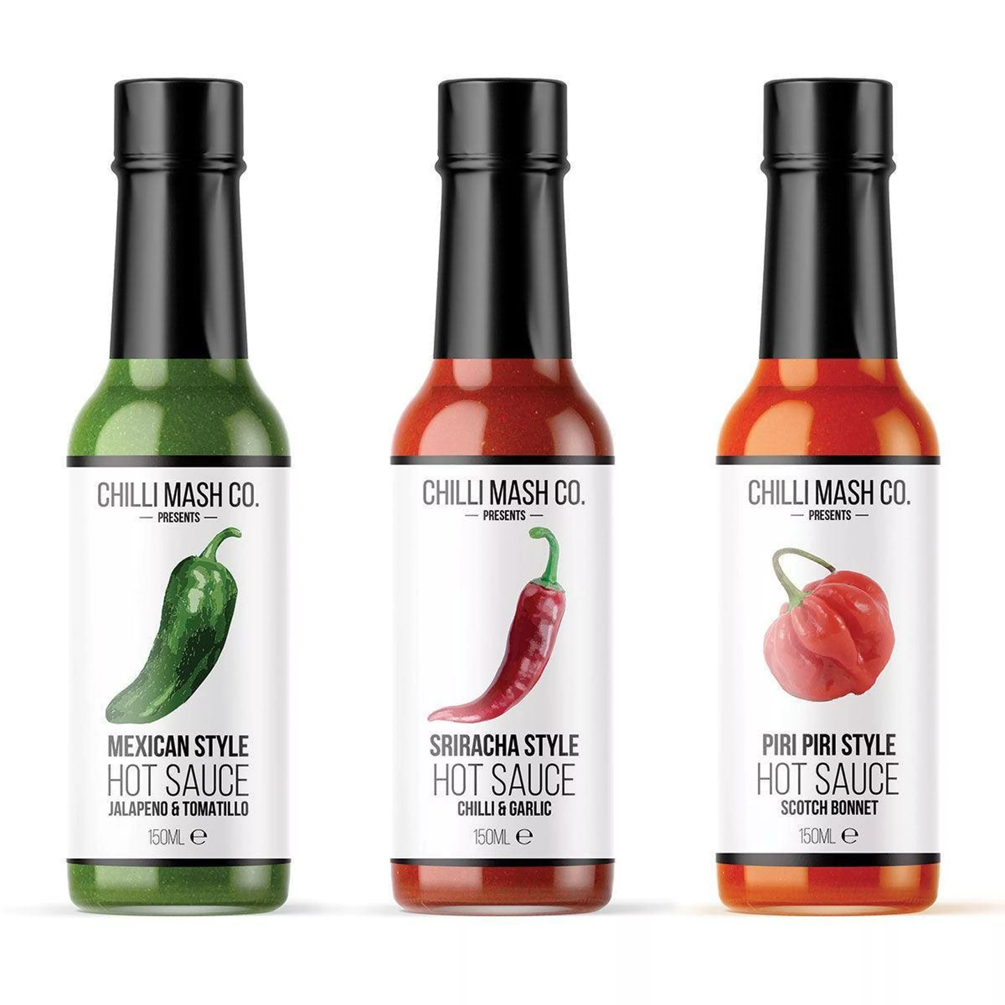 Hot Sauce Lovers Trio | Gift Boxed