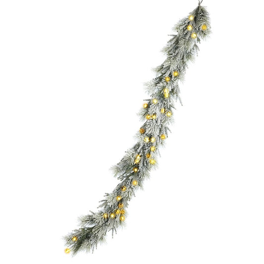 Snowy Light Up Garland
