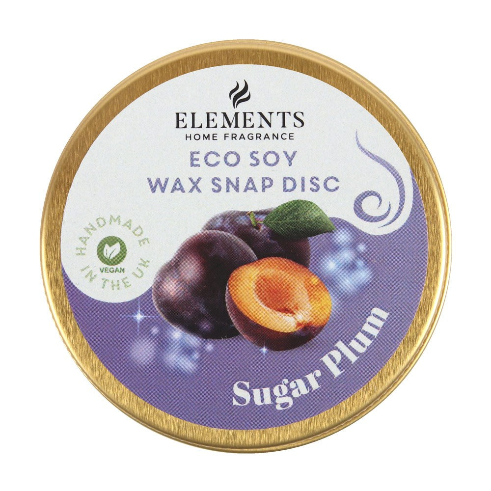Sugar Plum Soy Wax Melt Snap Disc