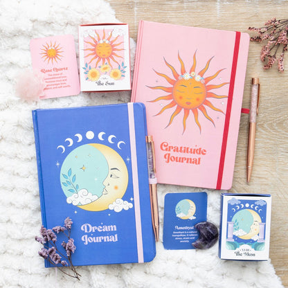 The Moon Dream Journal With Amethyst Pen