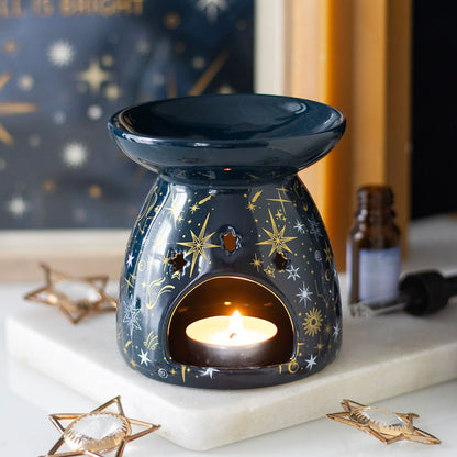 Starry Night Oil Burner And Wax Warmer