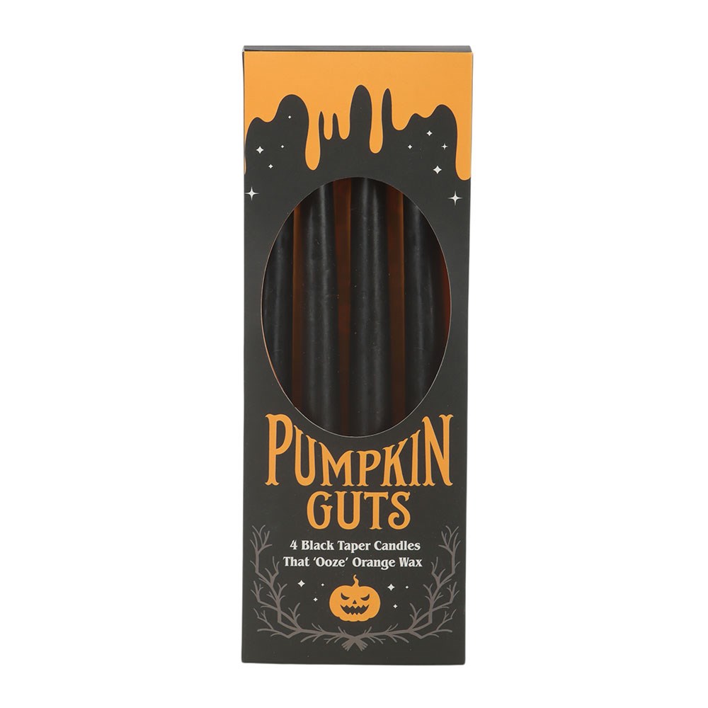 Pumpkin Guts Oozing Taper Candles