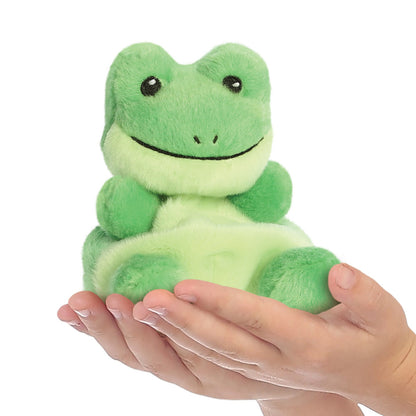 Ribbit Frog Palm Pals Soft Toy 13cm