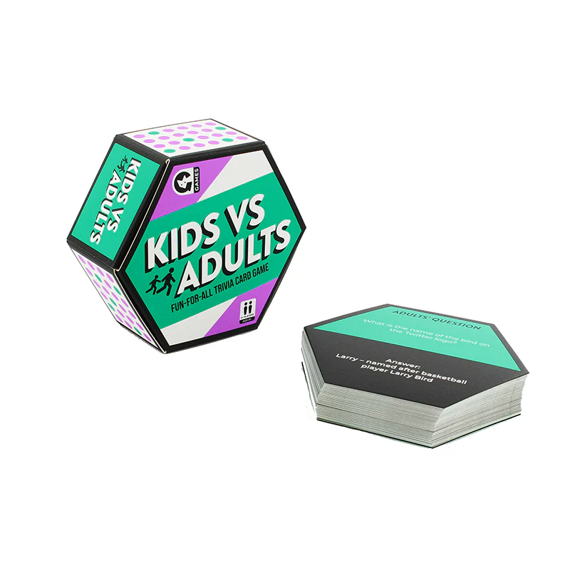 Kids Vs. Adults Card Game
