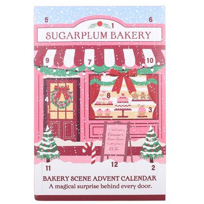 12-Day Sugarplum Bakery Scene Advent Calendar