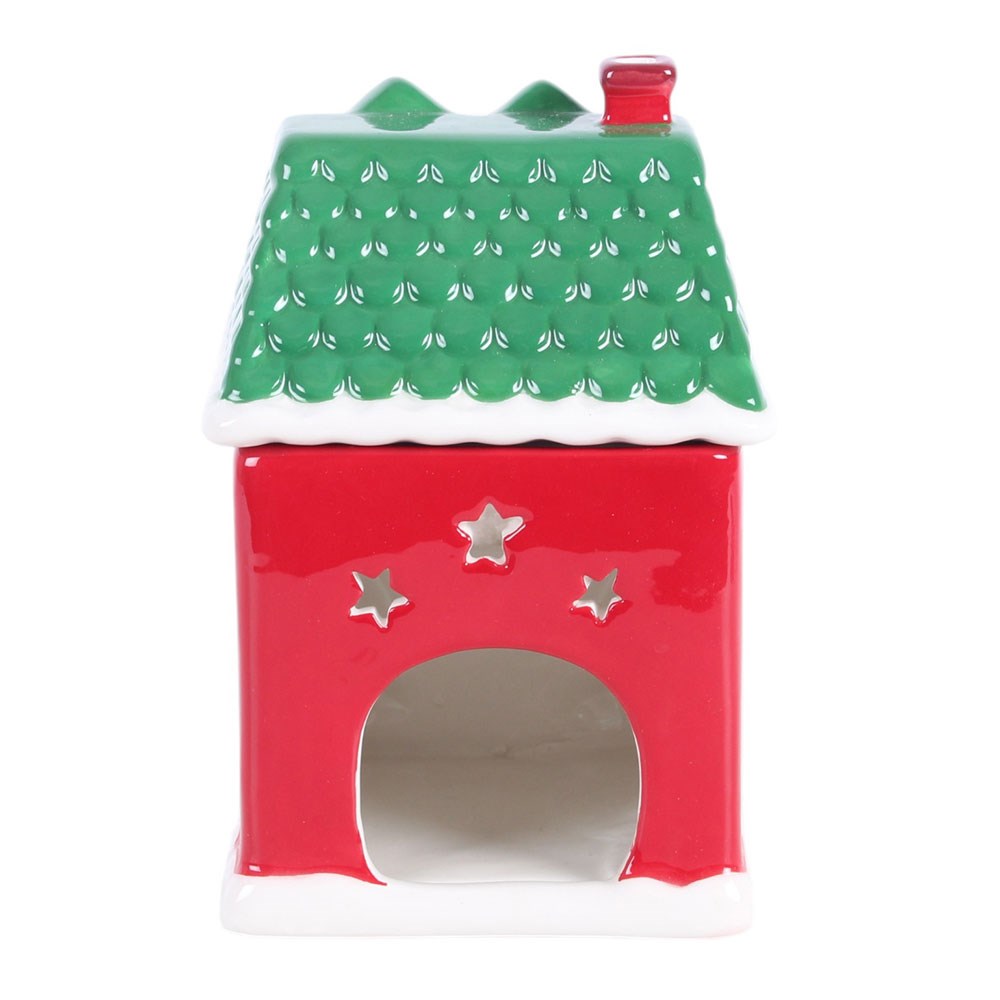 Red Christmas House Melt/Oil Burner