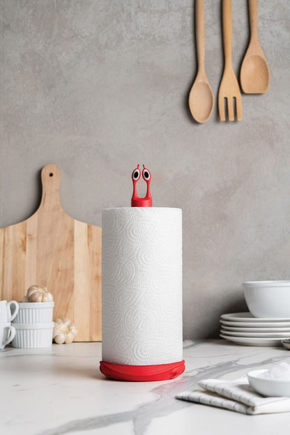 Crab N' Roll kitchen roll holder