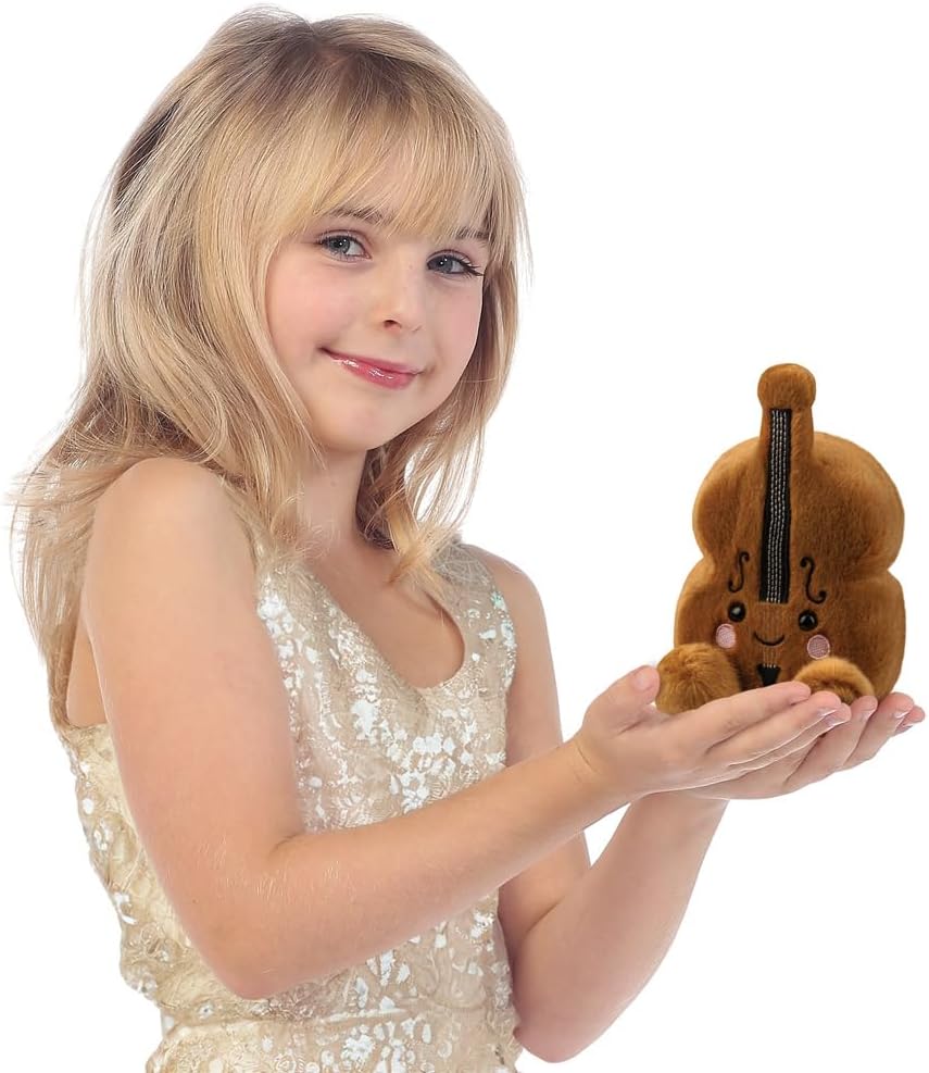 Vanessa Violin 5In, Palm Pals Soft Toy