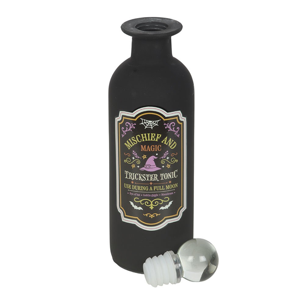 Mischief And Magic Decrative Glass Potion Bottle