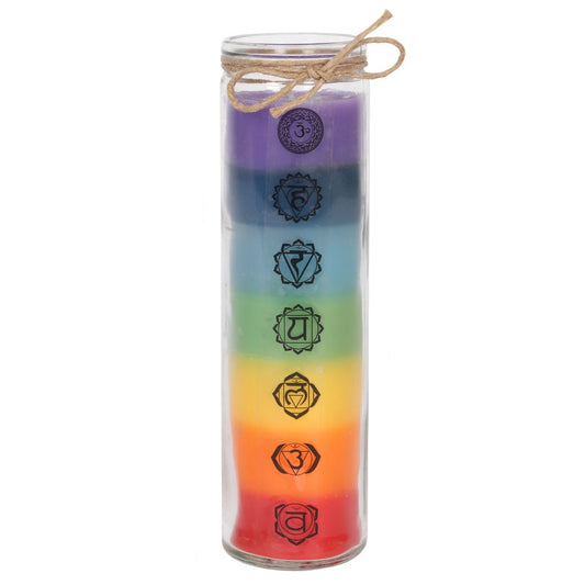Chakra Rainbow Candle