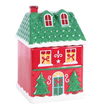 Red Christmas House Melt/Oil Burner
