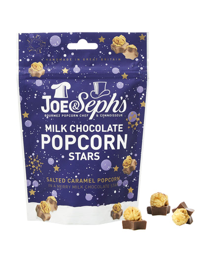 Milk Chocolate Popcorn Star Bites 63g Pouch