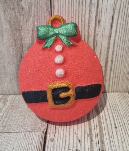 Santa Belt Bauble Bath Bomb