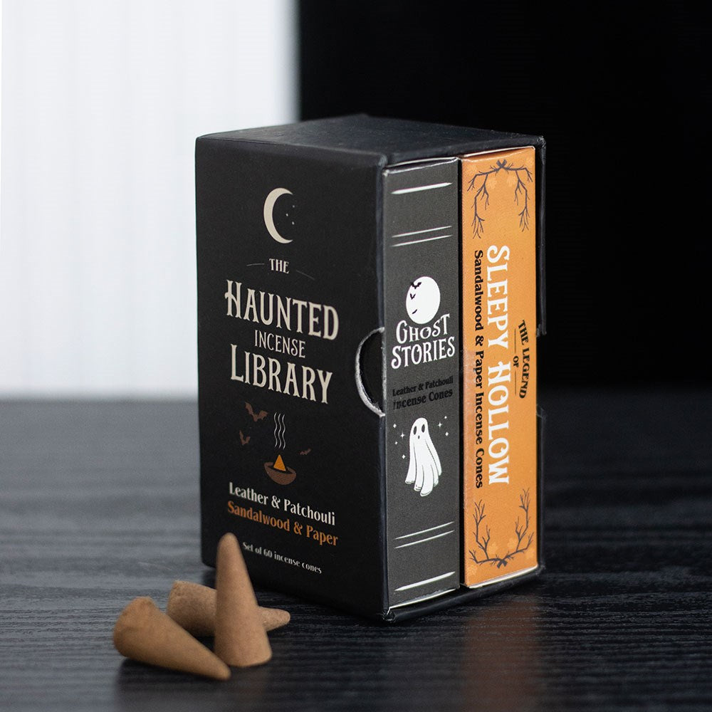 2 Haunted Library Incense Cone Packs