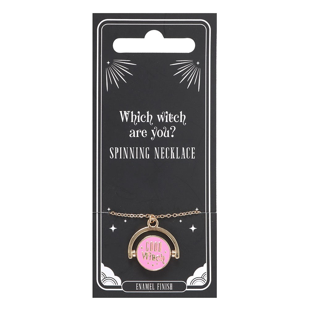 Which Witch Are You Spinning Necklace- Wicked Inspired