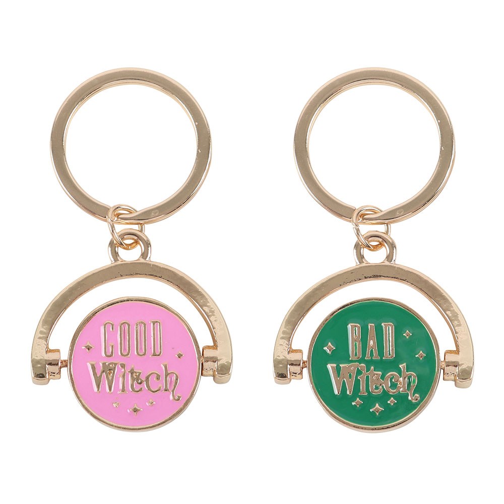 Which Witch Are You Spinning Keyring - Wicked Inspired