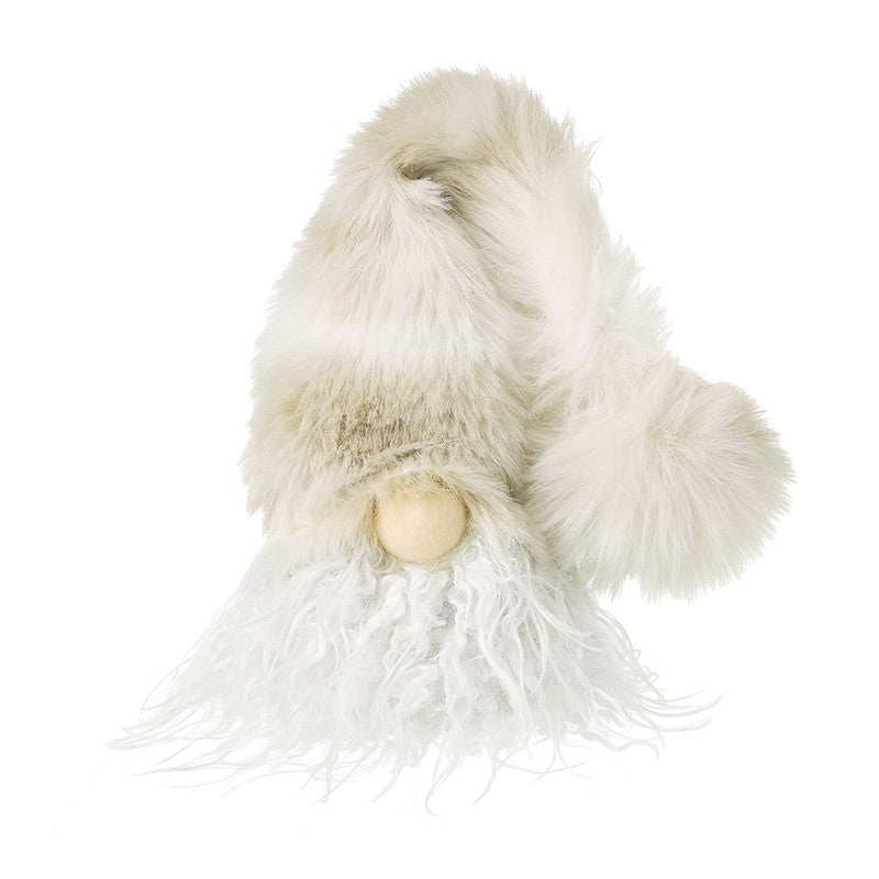Gonk Head with Beige Fluffy Hat
