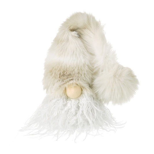 Gonk Head with Beige Fluffy Hat
