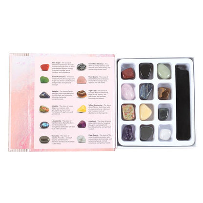 The Little Book Of Crystal Healing Gift Set