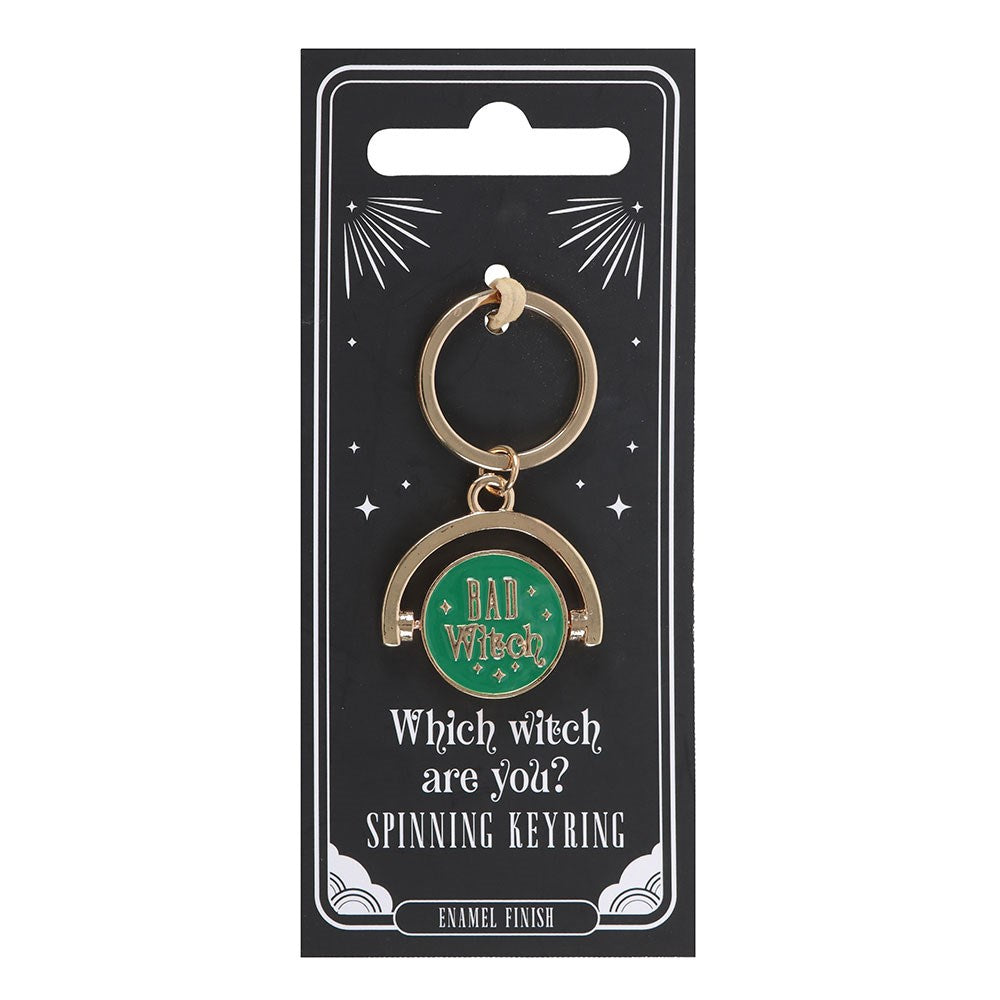 Which Witch Are You Spinning Keyring - Wicked Inspired