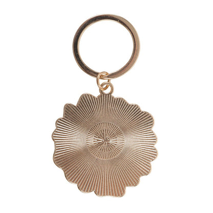 Waffle Enamel Keyring