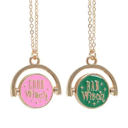 Which Witch Are You Spinning Necklace- Wicked Inspired