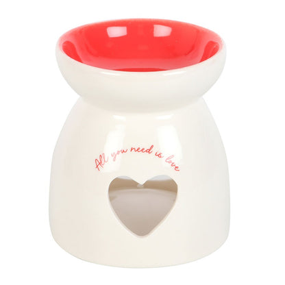 All You Need Is Love Heart Oil Burner