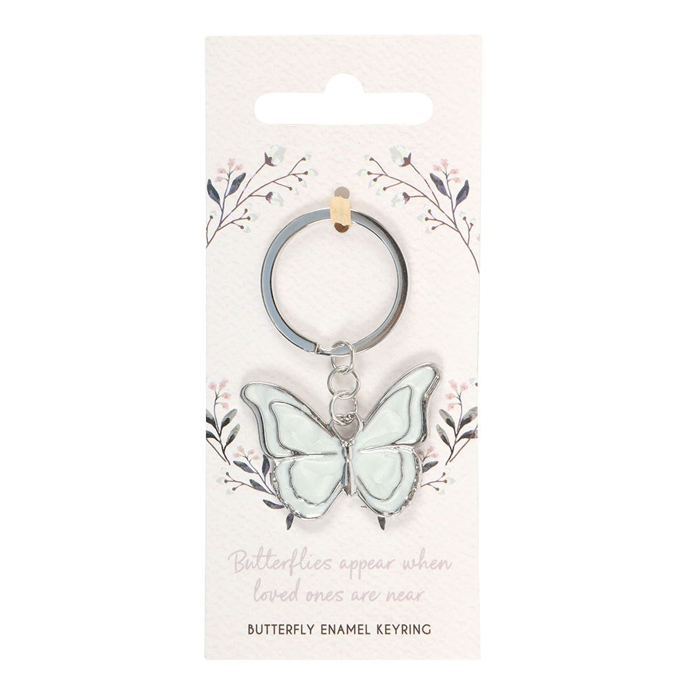 Butterflies Appear Keyring