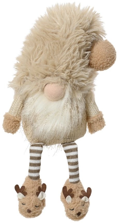 Gonk With Reindeer Slippers , 48cm