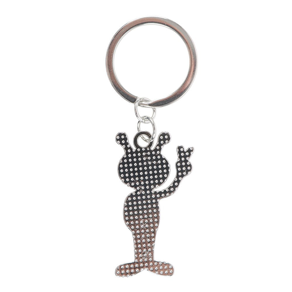 Glow In The Dark Alien Keyring