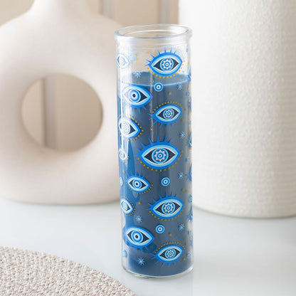 All Seeing Eye White Sage Tube Candle
