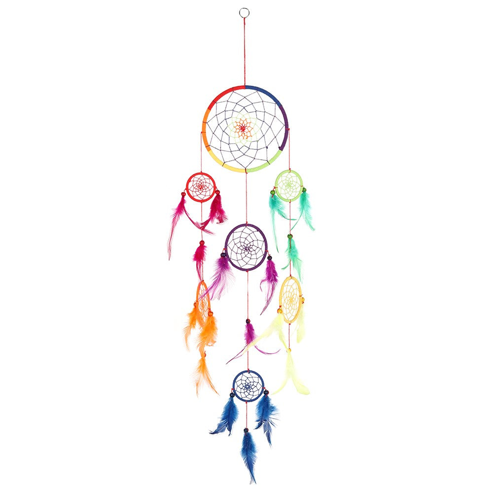 Rainbow Dreamcatcher 90Cm