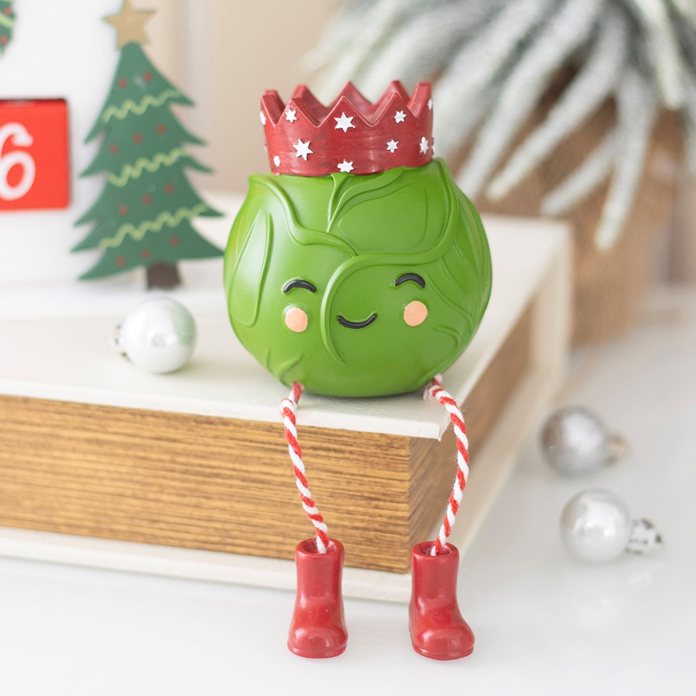 Brussles Sprout Shelf Sitter