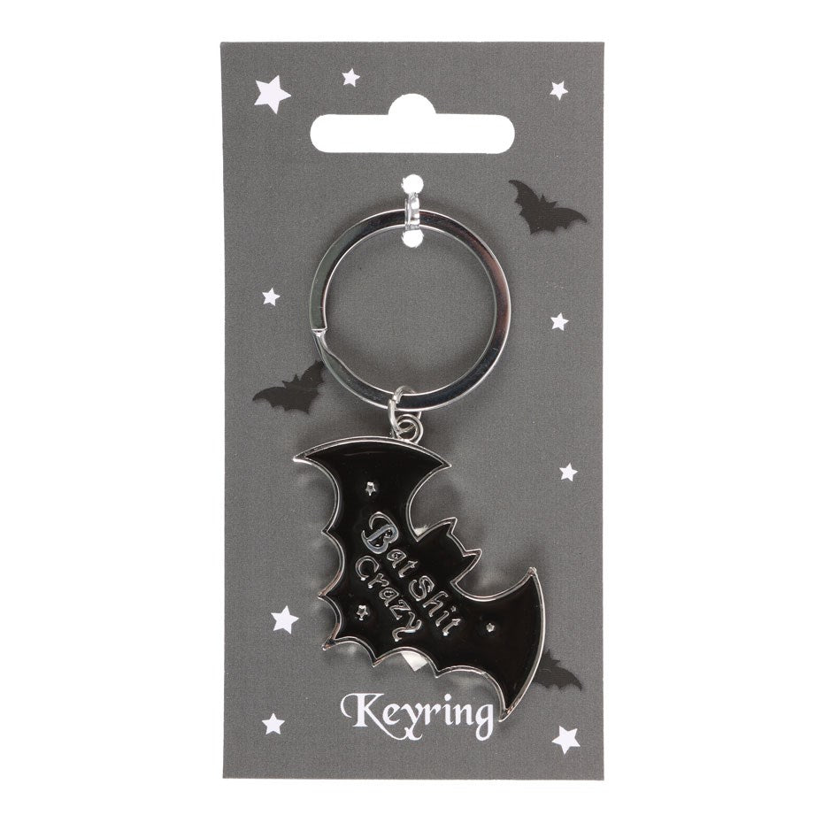 Bat Shit Crazy Keyring