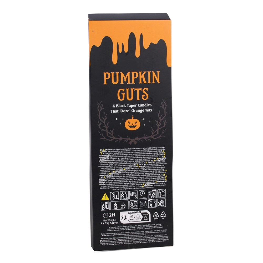 Pumpkin Guts Oozing Taper Candles